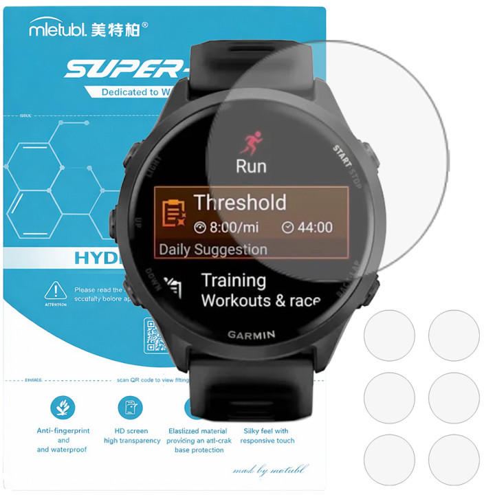 Гідрогелева плівка для Garmin Forerunner 570 42mm Mietubl Super TPU HD