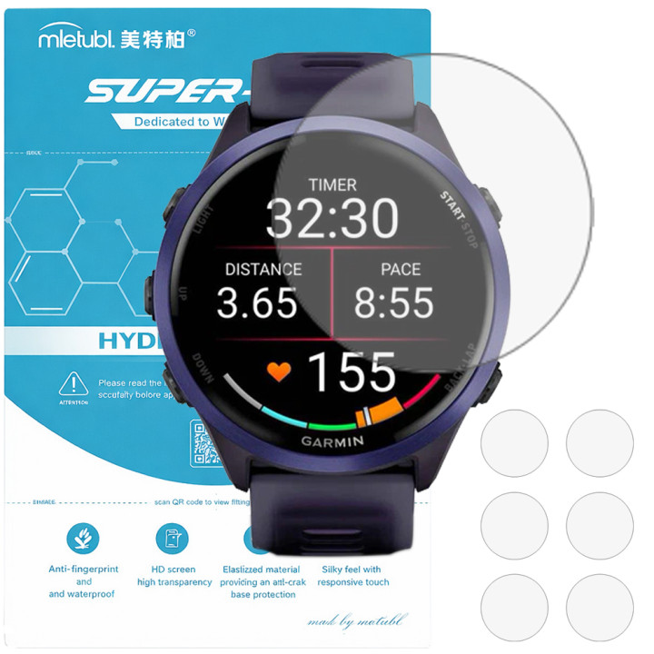 Гідрогелева плівка для Garmin Forerunner 570 47mm Mietubl Super TPU HD