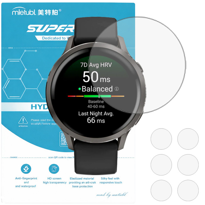 Гідрогелева плівка для Garmin Venu 4 41mm Mietubl Super TPU HD