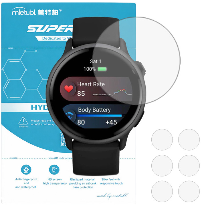 Гідрогелева плівка для Garmin Vivoactive 6 Mietubl Super TPU HD