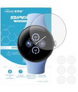 Гідрогелева плівка (6шт) для Google Pixel Watch 2 Mietubl Super TPU HD