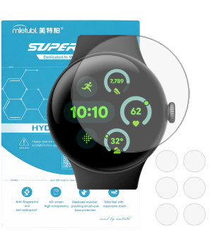Гідрогелева плівка (6шт) для Google Pixel Watch 3 45mm Mietubl Super TPU HD