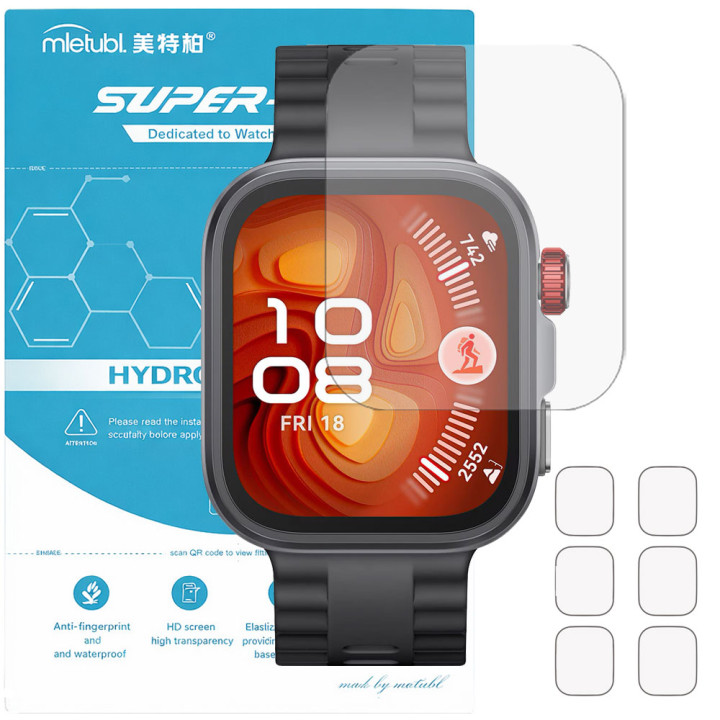 Гідрогелева плівка для HUAWEI Watch Fit 4 Pro Mietubl Super TPU HD