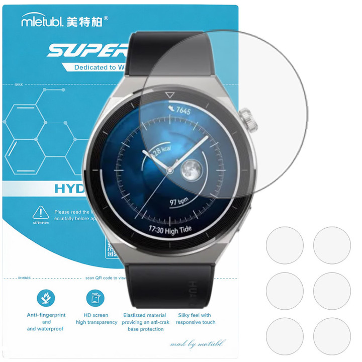 Гідрогелева плівка для HUAWEI Watch GT 3 Pro 46mm Mietubl Super TPU HD