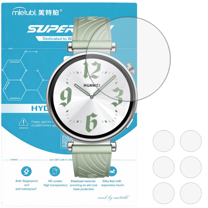 Гидрогелевая пленка  для HUAWEI Watch GT 4 41mm Mietubl Super TPU HD