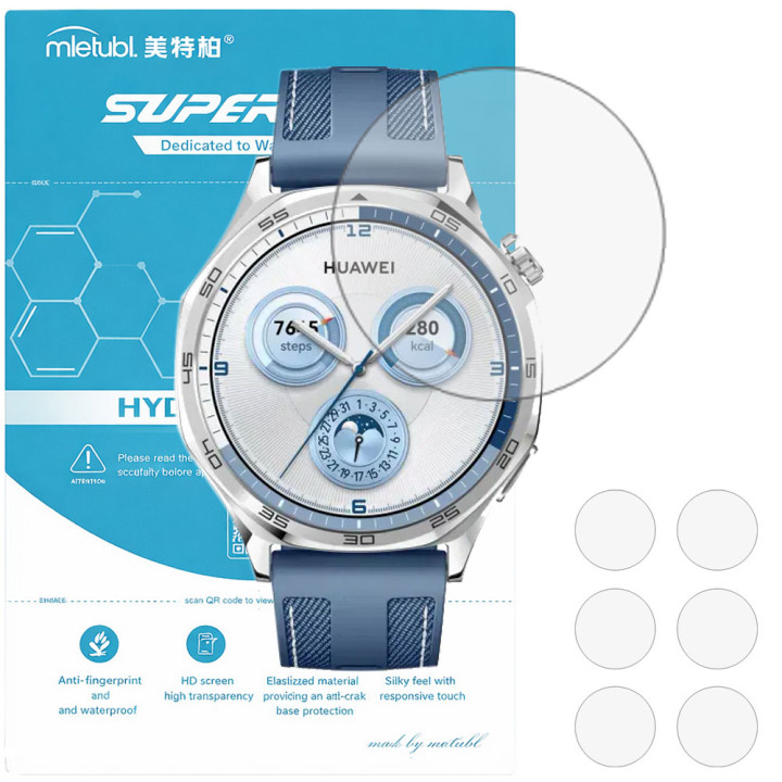 Гідрогелева плівка для HUAWEI Watch GT 5 Pro 46mm Mietubl Super TPU HD
