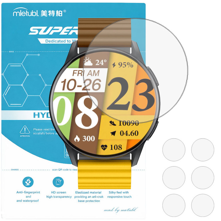 Гідрогелева плівка для Kieslect Smart Watch K11 Pro Mietubl Super TPU HD