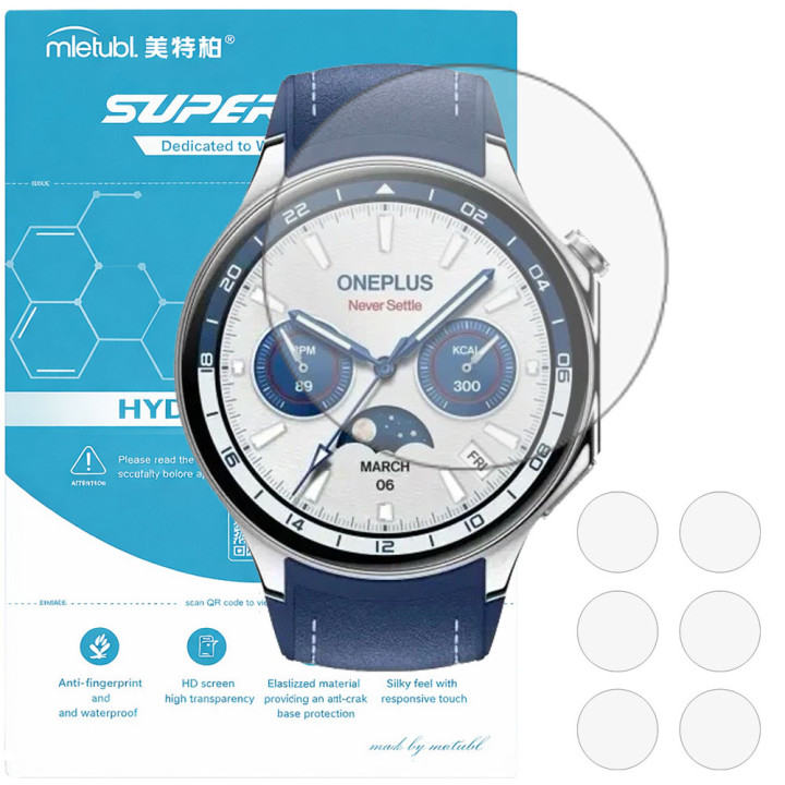 Гідрогелева плівка для OnePlus Watch 2 Mietubl Super TPU HD