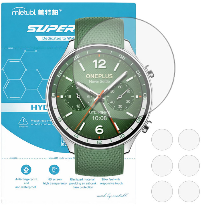Гідрогелева плівка для OnePlus Watch 2R Mietubl Super TPU HD