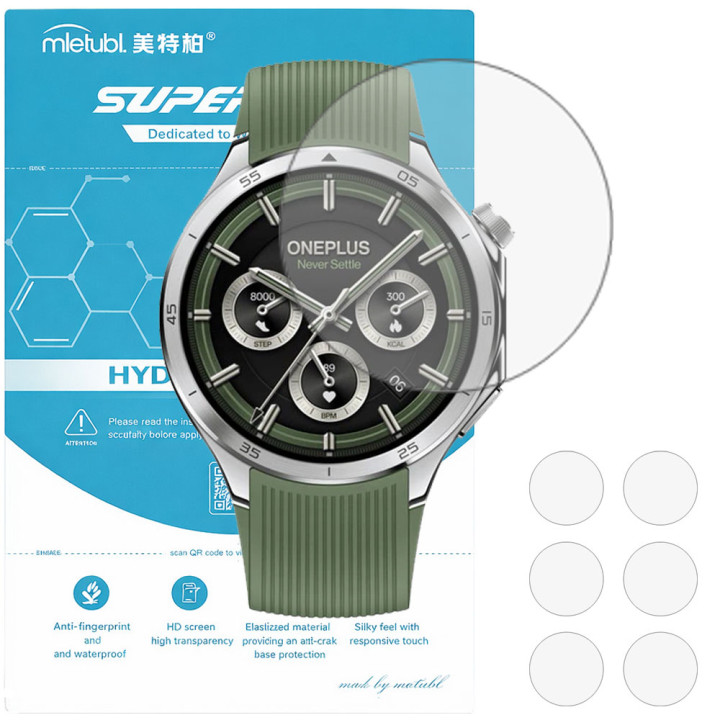 Гідрогелева плівка для OnePlus Watch 3 Mietubl Super TPU HD