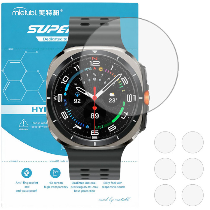 Гідрогелева плівка для Samsung Galaxy Watch Ultra Mietubl Super TPU HD