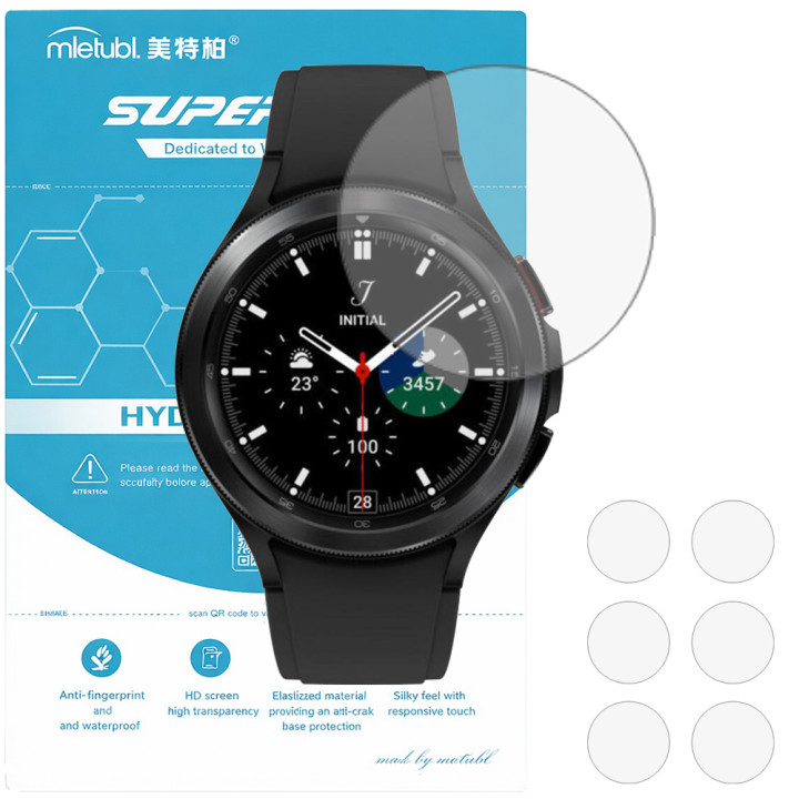 Гідрогелева плівка для Samsung Galaxy Watch4 Classic 46mm Mietubl Super TPU HD