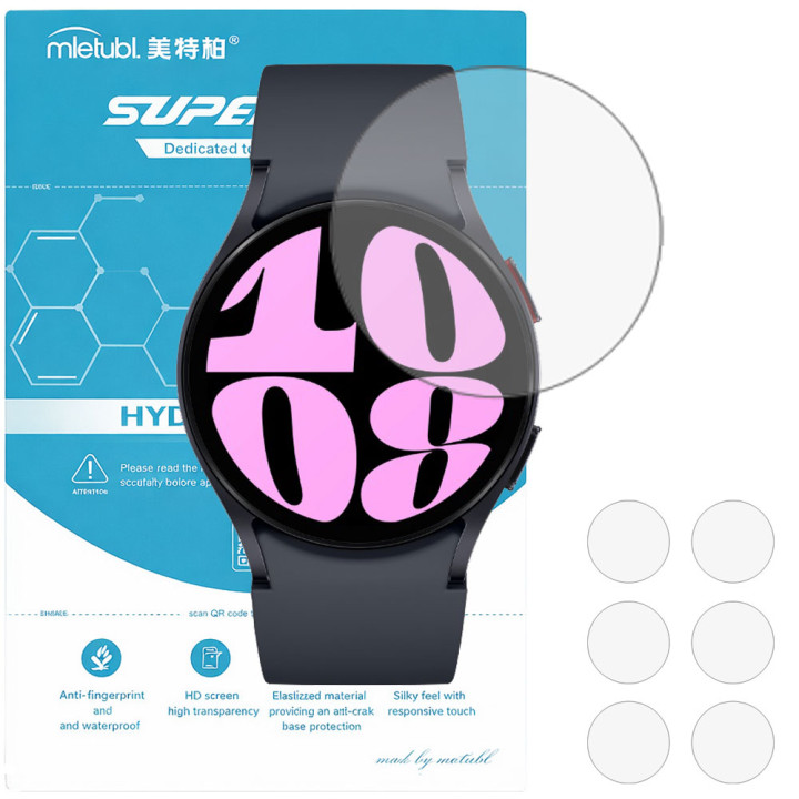 Гідрогелева плівка для Samsung Galaxy Watch6 40mm Mietubl Super TPU HD
