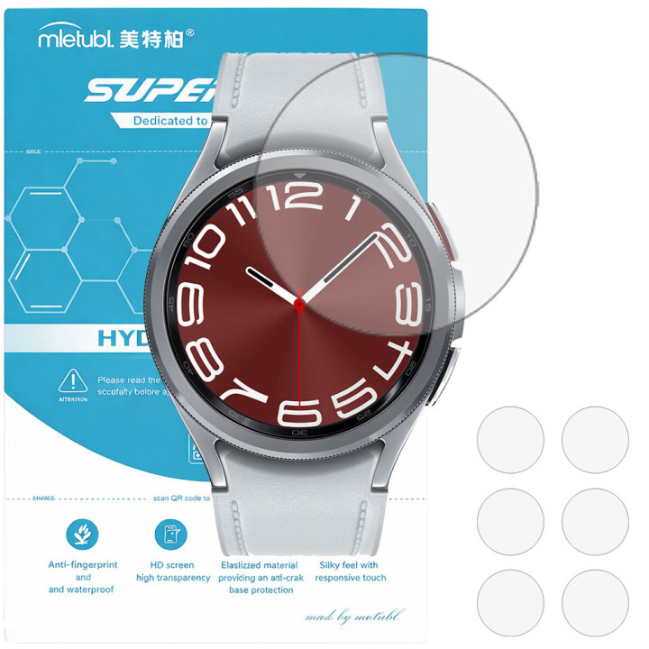 Гідрогелева плівка для Samsung Galaxy Watch6 Classic 47mm Mietubl Super TPU HD