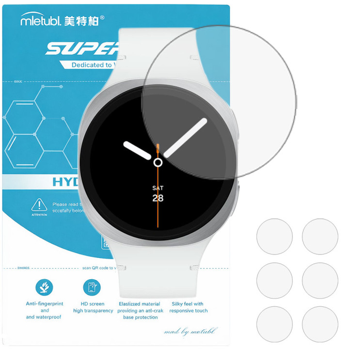 Гідрогелева плівка для Samsung Galaxy Watch8 40mm Mietubl Super TPU HD