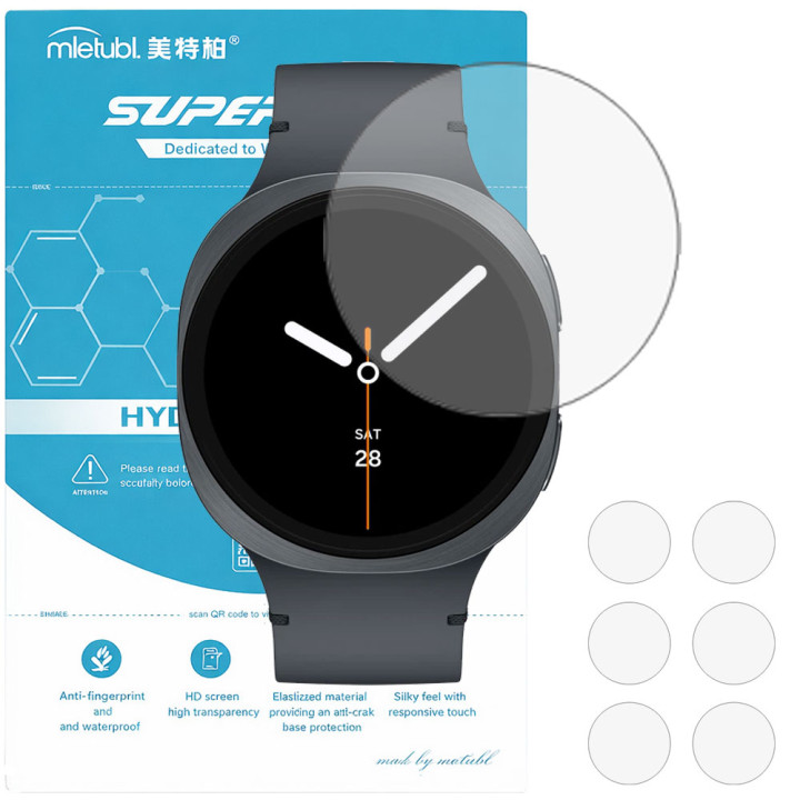 Гідрогелева плівка для Samsung Galaxy Watch8 44mm Mietubl Super TPU HD