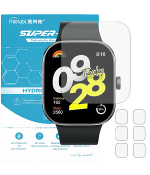 Гидрогелевая пленка (6шт) для Xiaomi Redmi Watch 4 Mietubl Super TPU HD