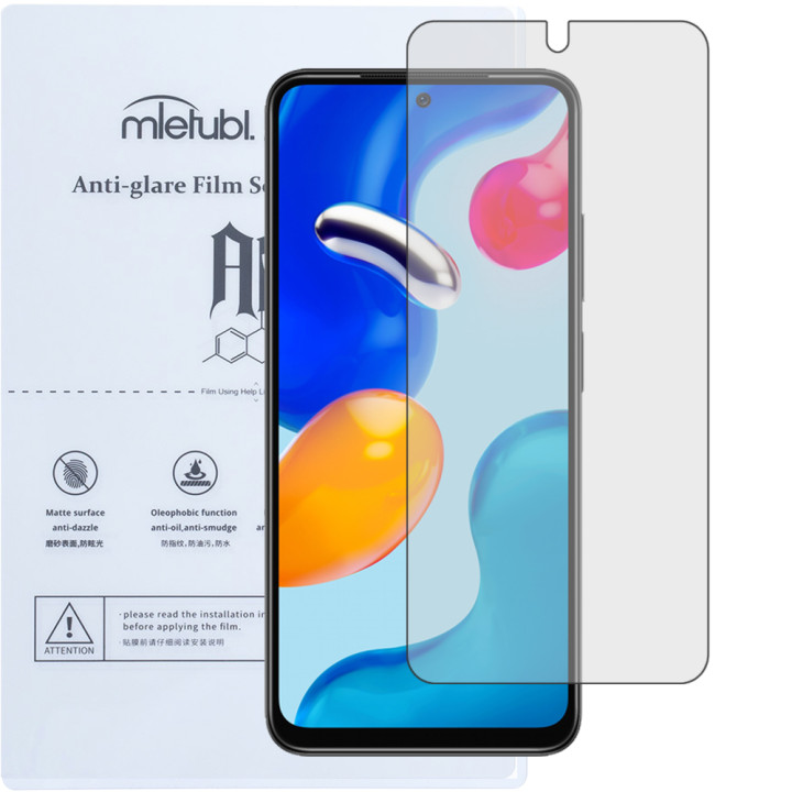 Гидрогелевая пленка Mietubl Anti-Glare для Xiaomi Redmi Note 11S Матовая