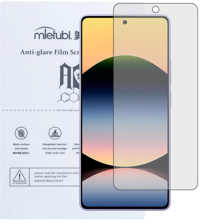 Гидрогелевая пленка Mietubl Anti-Glare для Xiaomi Redmi Note 15 Матовая