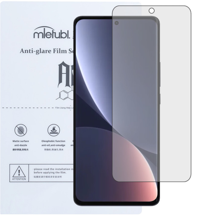 Гидрогелевая пленка Mietubl Anti-Glare для Xiaomi 12 Pro Матовая