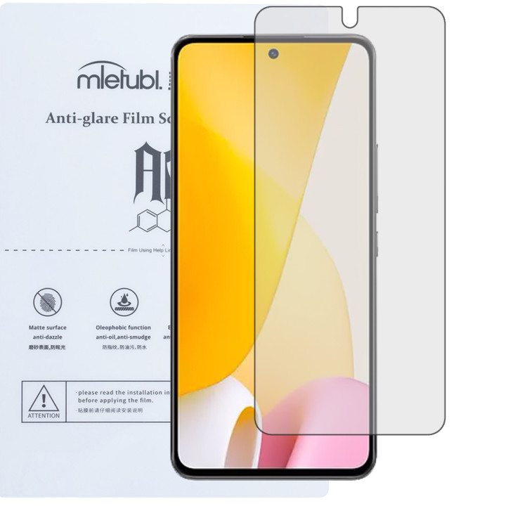 Гидрогелевая пленка Mietubl Anti-Glare для Xiaomi 12 Lite Матовая