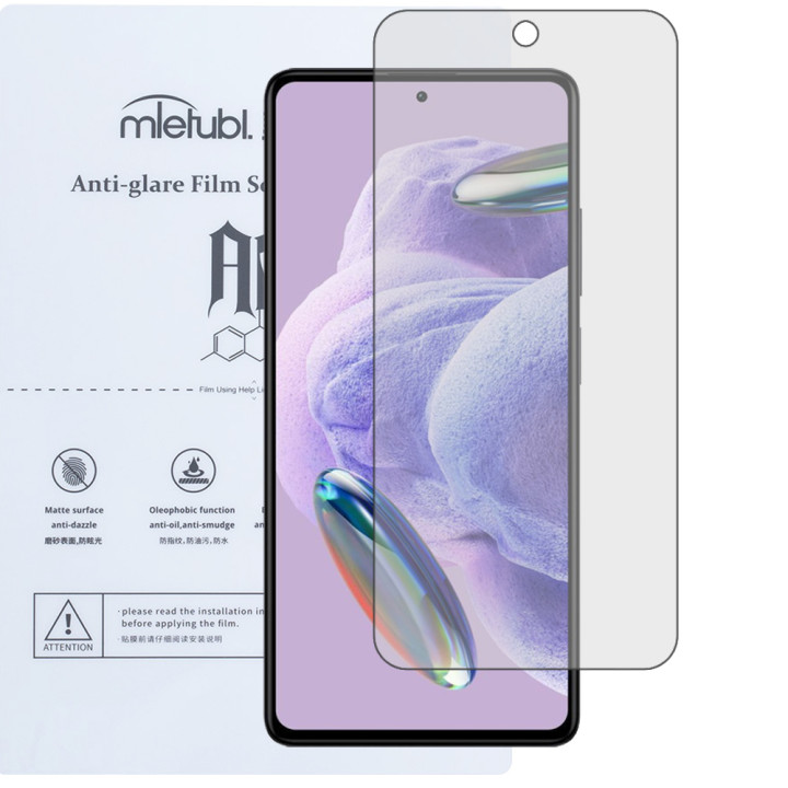 Гидрогелевая пленка Mietubl Anti-Glare для Xiaomi Redmi Note 12 Pro+ 5G Матовая