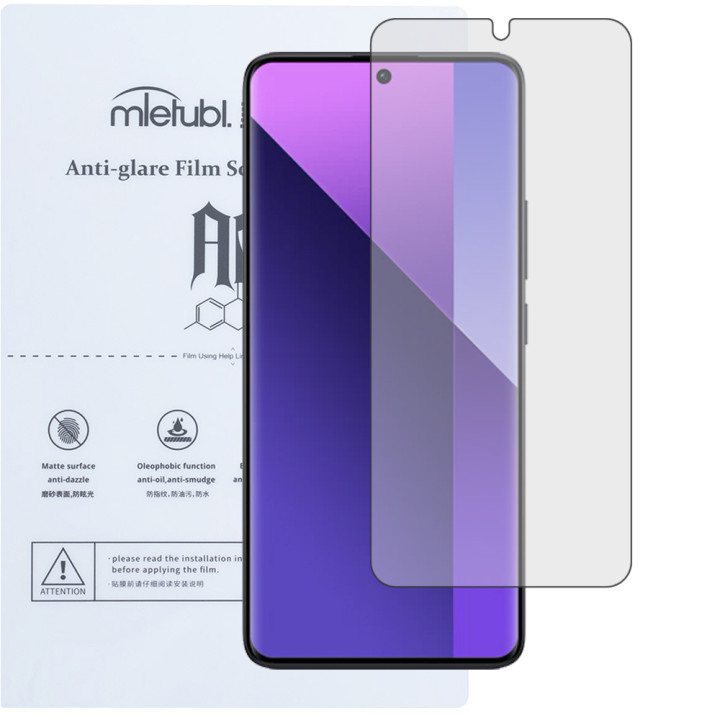 Гидрогелевая пленка Mietubl Anti-Glare для Xiaomi Redmi Note 13 Pro+ Матовая