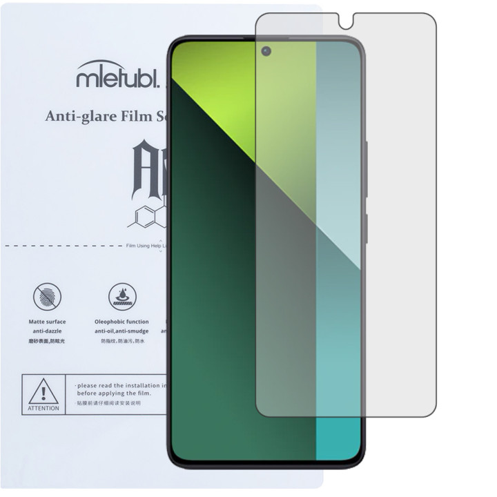Гидрогелевая пленка Mietubl Anti-Glare для Xiaomi Redmi Note 13 Pro 5G Матовая