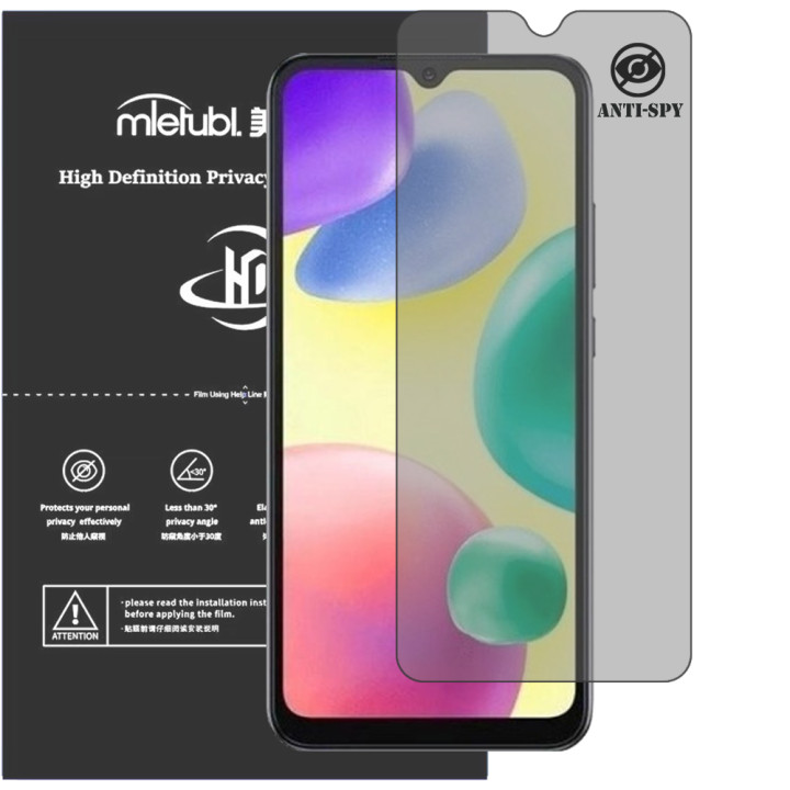 Гидрогелевая пленка антишпион Mietubl HD Privacy Screen Protector для Xiaomi Redmi 10A