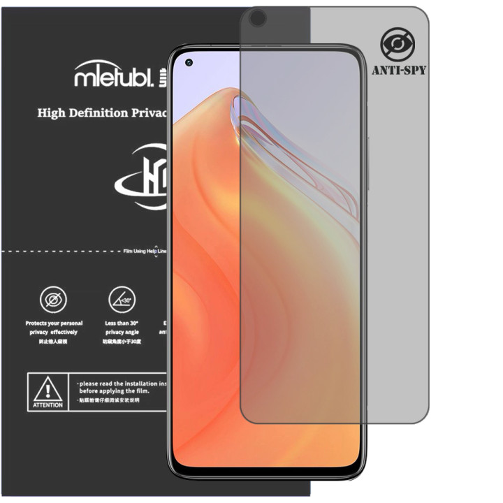 Гидрогелевая пленка антишпион Mietubl HD Privacy Screen Protector для Xiaomi Mi 10T