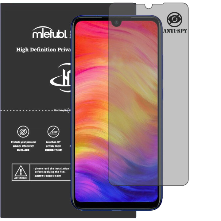 Гидрогелевая пленка антишпион Mietubl HD Privacy Screen Protector для Xiaomi Redmi Note 7