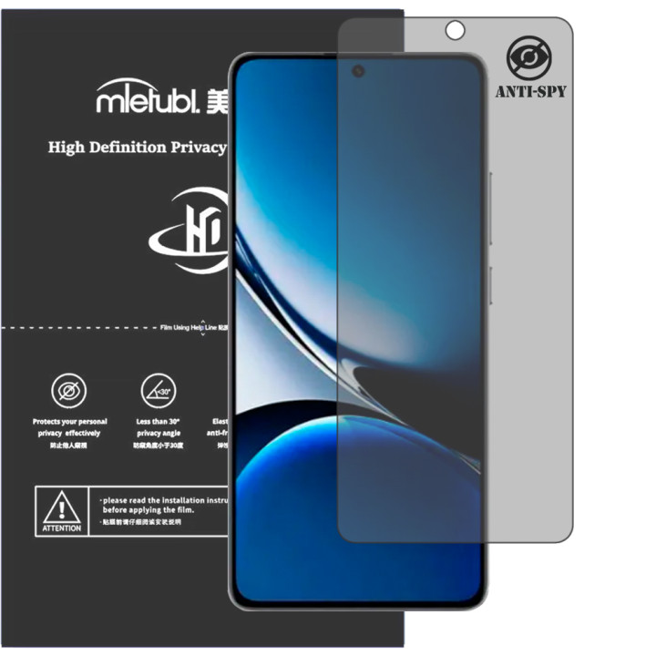 Гидрогелевая пленка антишпион Mietubl HD Privacy Screen Protector для Xiaomi Redmi Turbo 4