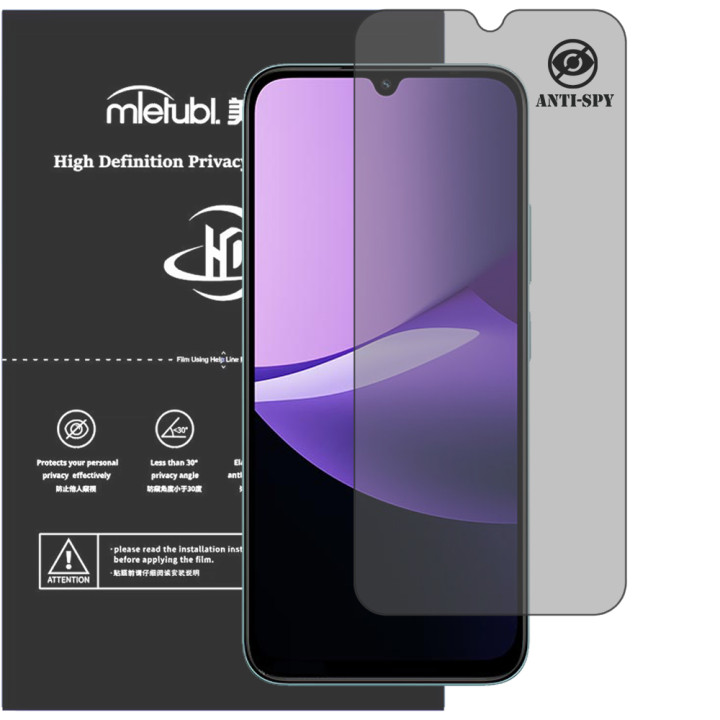 Гідрогелева плівка антишпигун Mietubl HD Privacy Screen Protector для Xiaomi Redmi 15C 5G