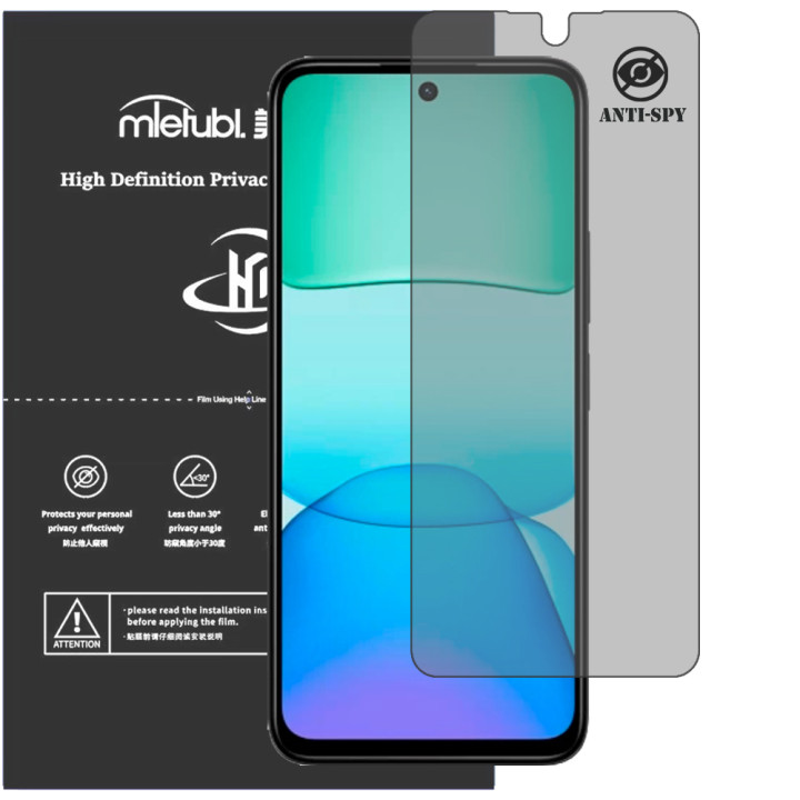 Гідрогелева плівка антишпигун Mietubl HD Privacy Screen Protector для Xiaomi Redmi 13