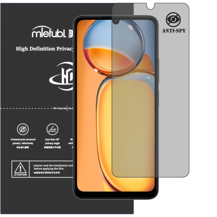 Гидрогелевая пленка антишпион Mietubl HD Privacy Screen Protector для Xiaomi Redmi 13C