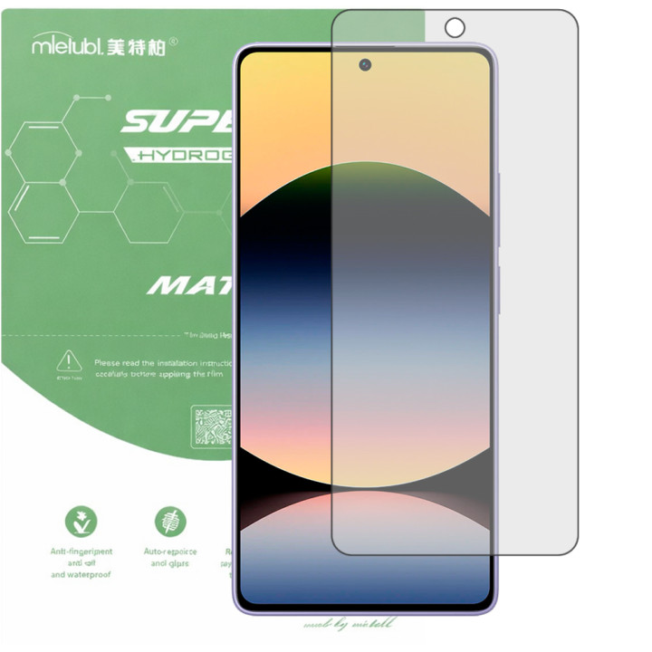 Гидрогелевая пленка матовая Mietubl Super TPU Matte для Xiaomi Redmi Note 15