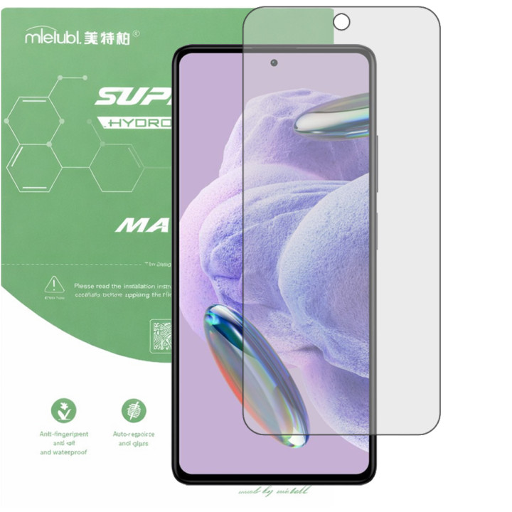 Гідрогелева плівка матова Mietubl Super TPU Matte для Xiaomi Redmi Note 12 Pro+ 5G