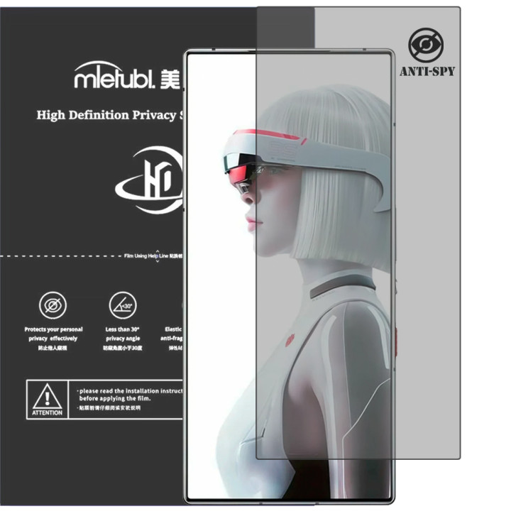 Гидрогелевая пленка антишпион Mietubl HD Privacy Screen Protector для ZTE REDMAGIC 9S Pro