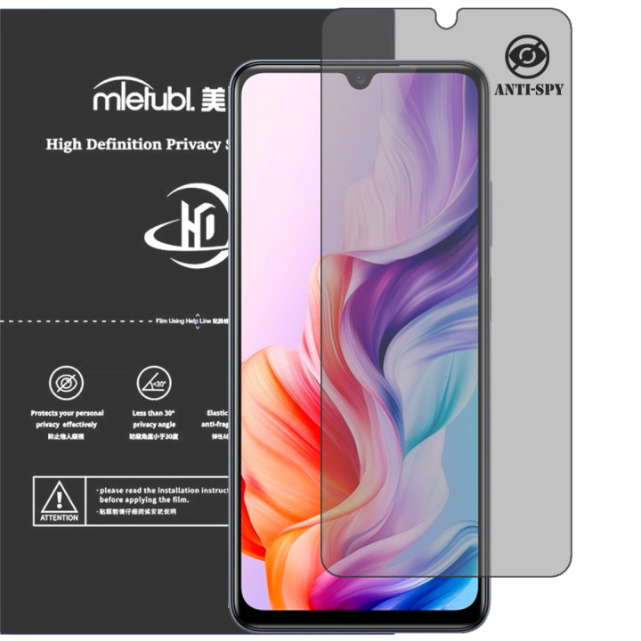 Гідрогелева плівка антишпигун Mietubl HD Privacy Screen Protector для ZTE Nubia V70 Max