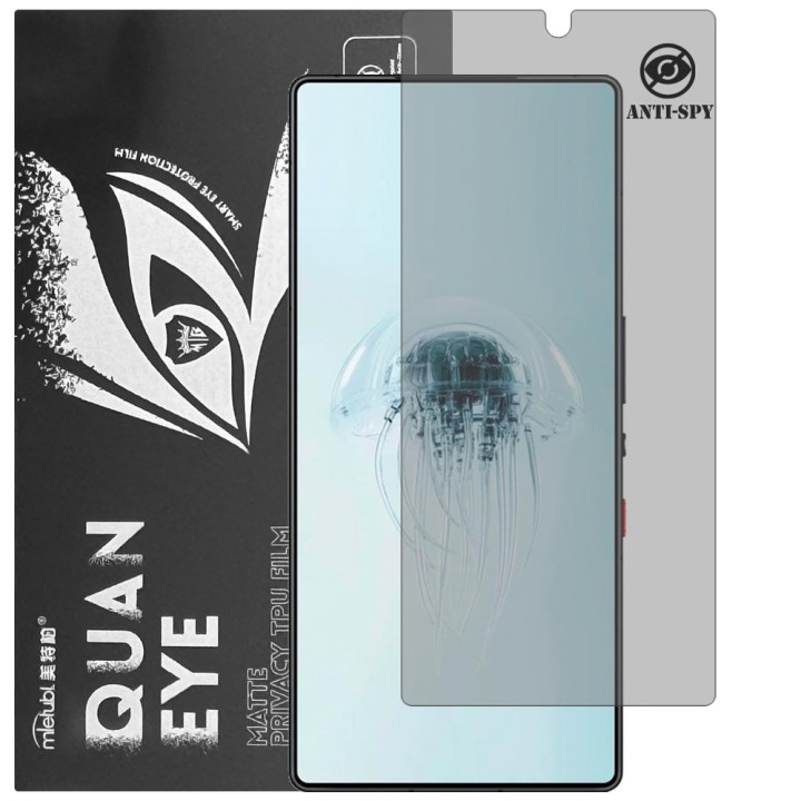 Гидрогелевая пленка антишпион матовая Mietubl Quantum Eye Privacy для ZTE REDMAGIC 10 Pro