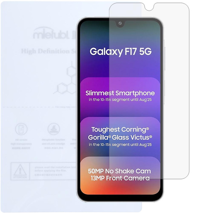 Гідрогелева плівка Mietubl HD для Samsung Galaxy F17 5G