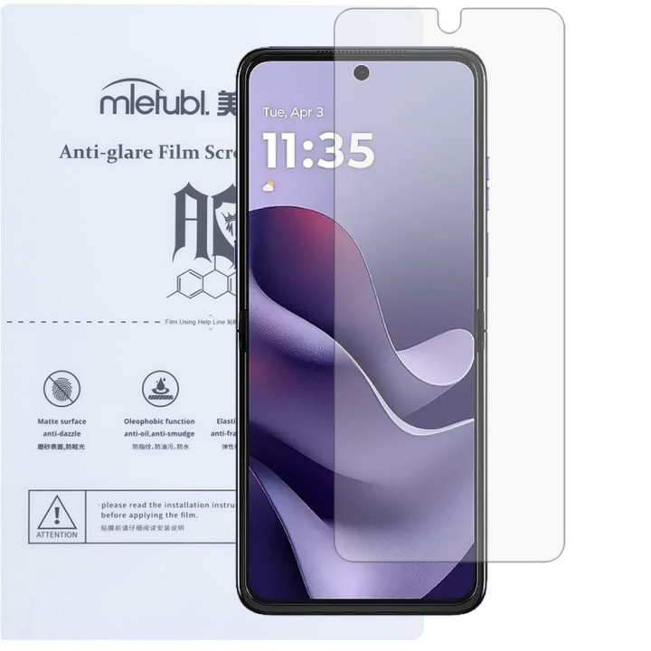 Гідрогелева плівка Mietubl Anti-Glare для Motorola Razr 70 Ultra Матова
