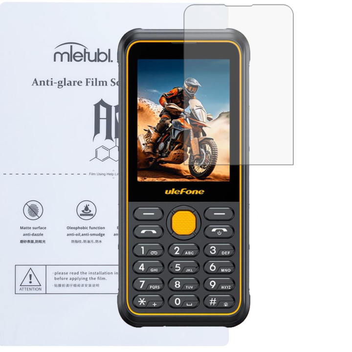 Гідрогелева плівка Mietubl Anti-Glare для Ulefone Armor Mini 4 Матова