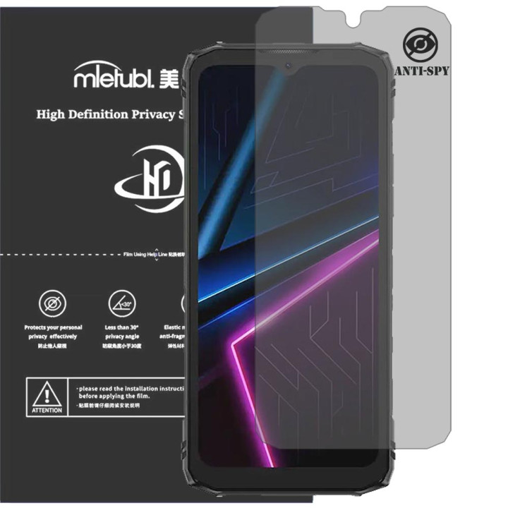 Гідрогелева плівка антишпигун Mietubl HD Privacy Screen Protector для DOOGEE Blade 10 Pro Energy
