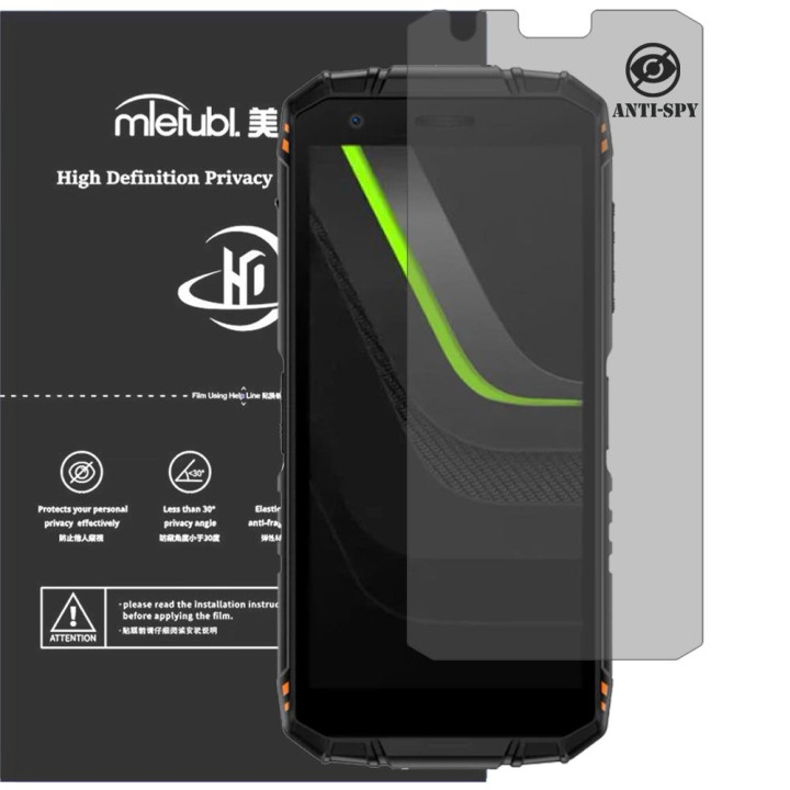 Гідрогелева плівка антишпигун Mietubl HD Privacy Screen Protector для DOOGEE Fire 3 Max