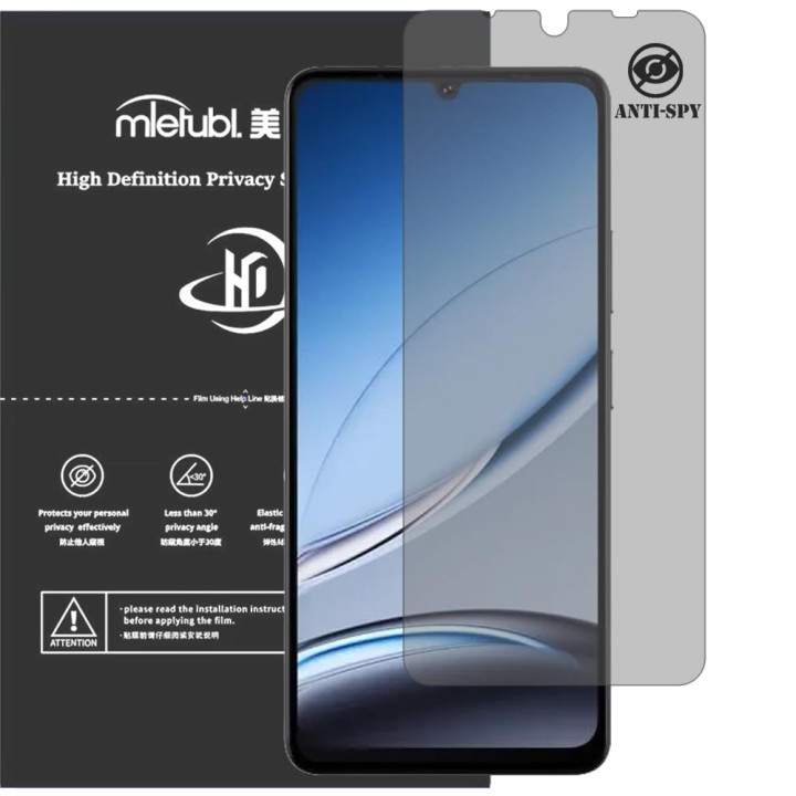 Гідрогелева плівка антишпигун Mietubl HD Privacy Screen Protector для DOOGEE Note 59