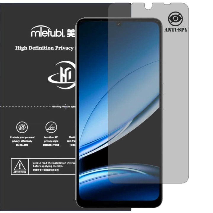 Гідрогелева плівка антишпигун Mietubl HD Privacy Screen Protector для DOOGEE Note 59 Pro Plus