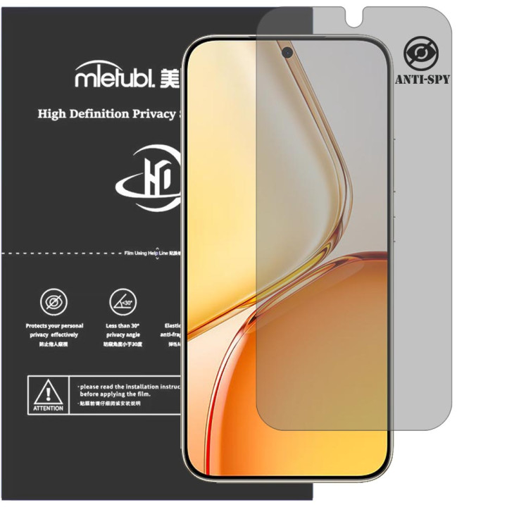 Гідрогелева плівка антишпигун Mietubl HD Privacy Screen Protector для Honor X80 Pro Max