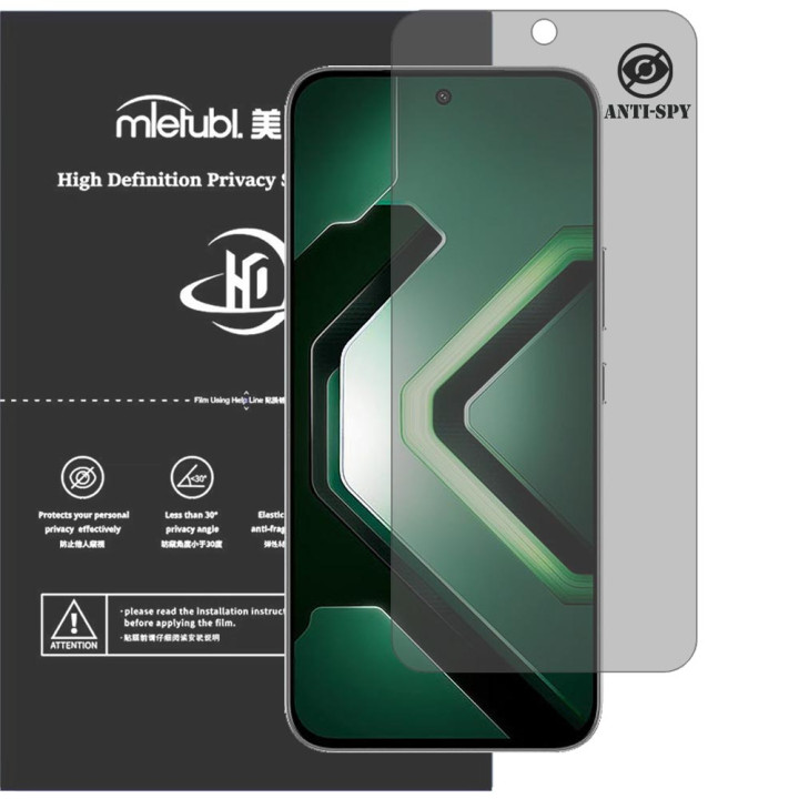 Гідрогелева плівка антишпигун Mietubl HD Privacy Screen Protector для Infinix GT 30