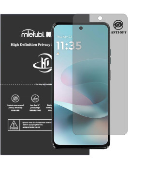 Гідрогелева плівка антишпигун Mietubl HD Privacy Screen Protector для Motorola Moto G100 Pro